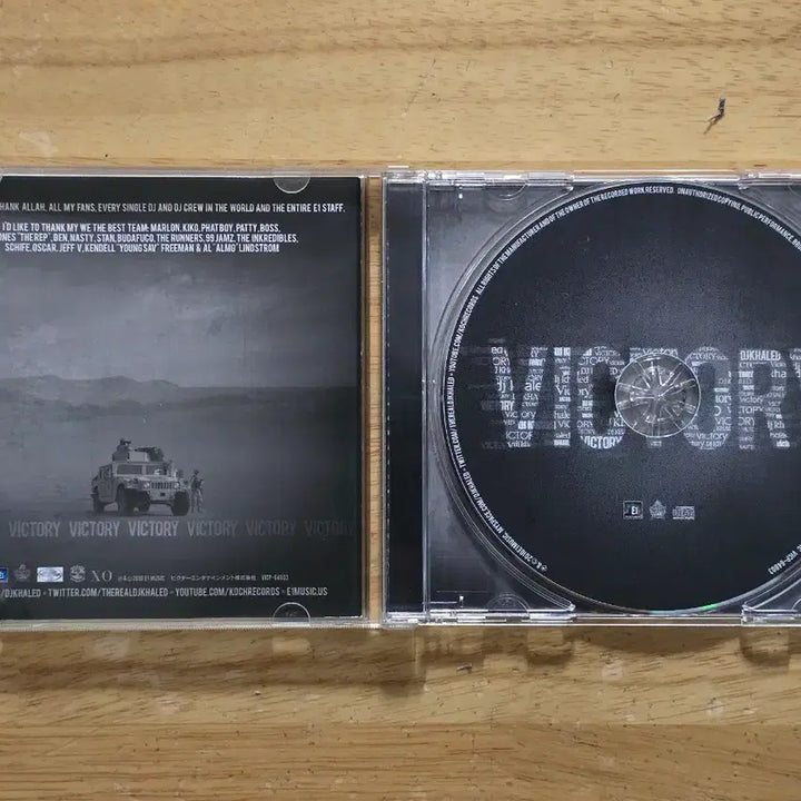 [BUNJANG] DJ Khaled Victory CD / CD 음반 DJ Khaled 칼리드 - Victory