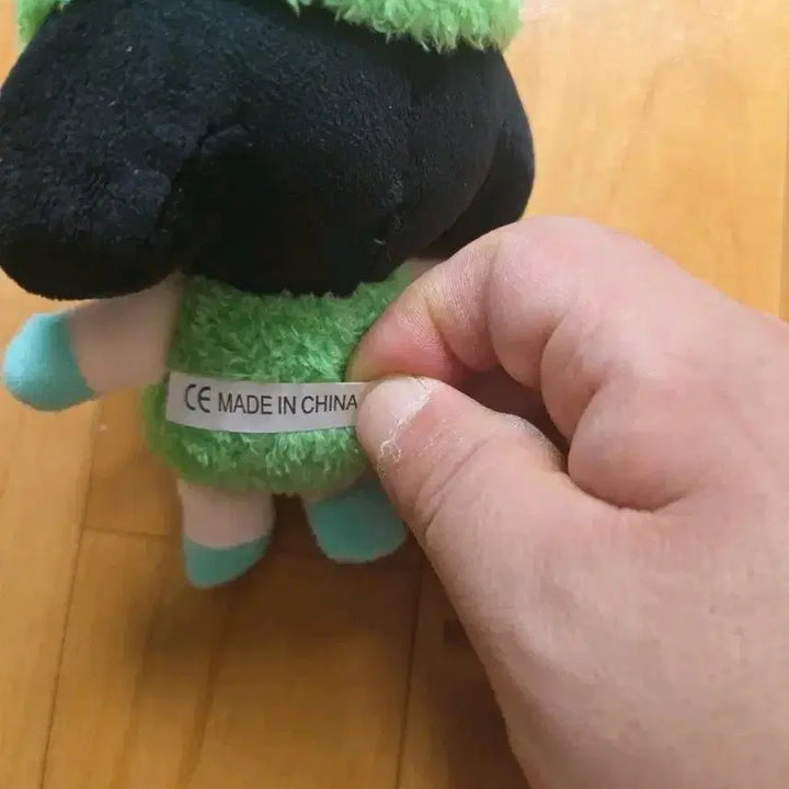 [BUNJANG] Frog Costume Plush Toy / 팝마트 개구리옷 캐릭터 봉제인형 개구리 코스튬 인형