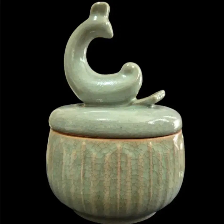 [BUNJANG] Chinese Celadon Porcelain Box / 중국도자기 여요합