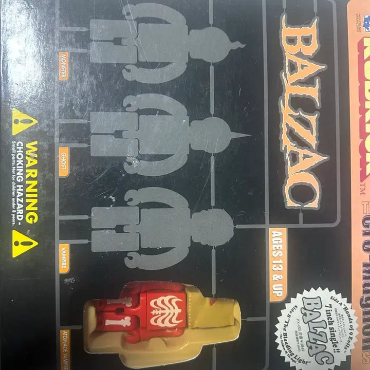 [BUNJANG] Bearbrick Red Figure with 7-inch Single Album / 발작 큐브릭 레드