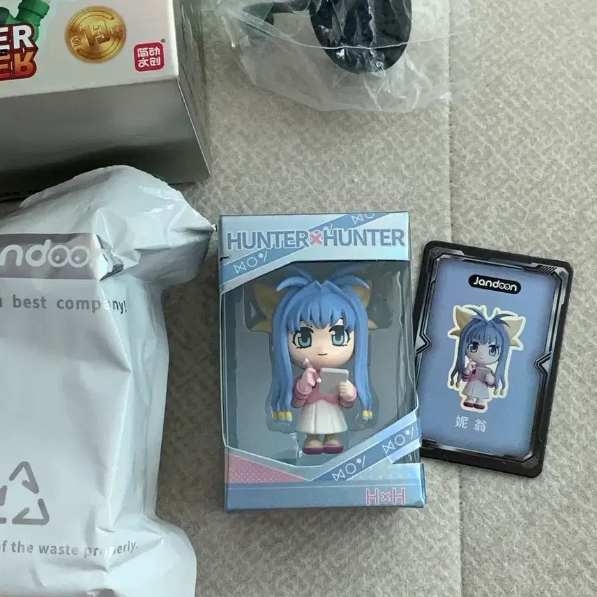 [BUNJANG] Hunter x Hunter Neon Rarity Figure / 헌터헌터 빅쌀알 쌀알 피규어 몬리 일상 러닝 네온  단순 캐릭터 확인