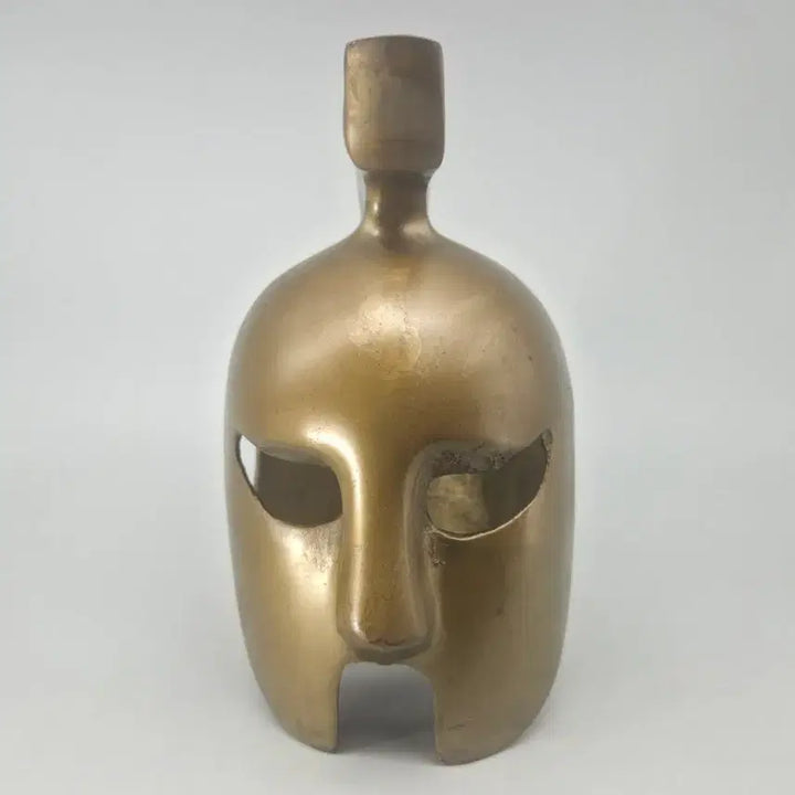 [BUNJANG] Antique Hellenistic Corinthian Helmet Decorative Object / 골동품 근대사 황동제  그리스 코린토스 양식 투구 장식품