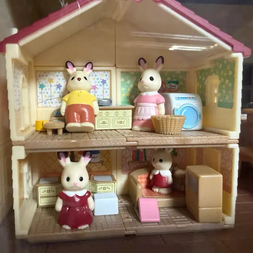 [BUNJANG] Sylvanian Families Forest Big Room Gacha Set / 4종일괄) 실바니안 숲의 큰 방 가챠