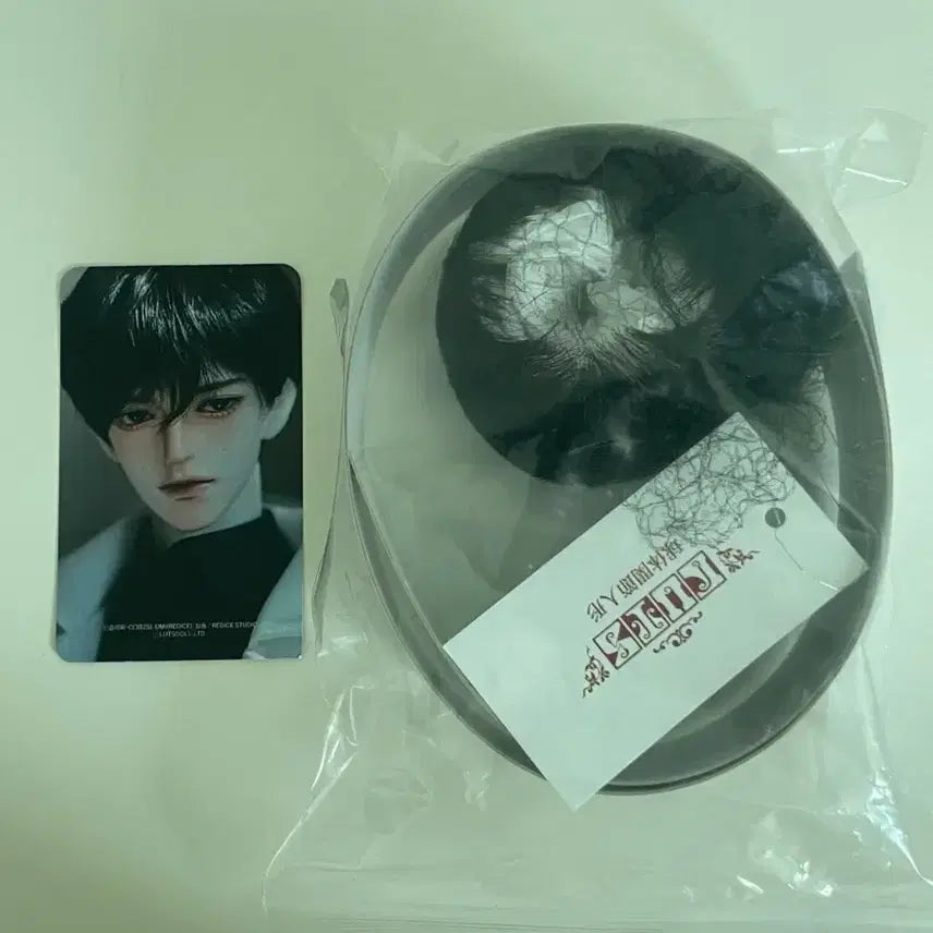[BUNJANG] Luts MSD Ball-Jointed Doll Wig Deep Black/Silent Black / 루츠 msd 가발 구체관절인형
