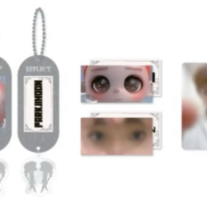 [BUNJANG] Park Jihoon Acrylic Name Tag Keyring / (새상품)박지훈 아크릴 네임택 키링