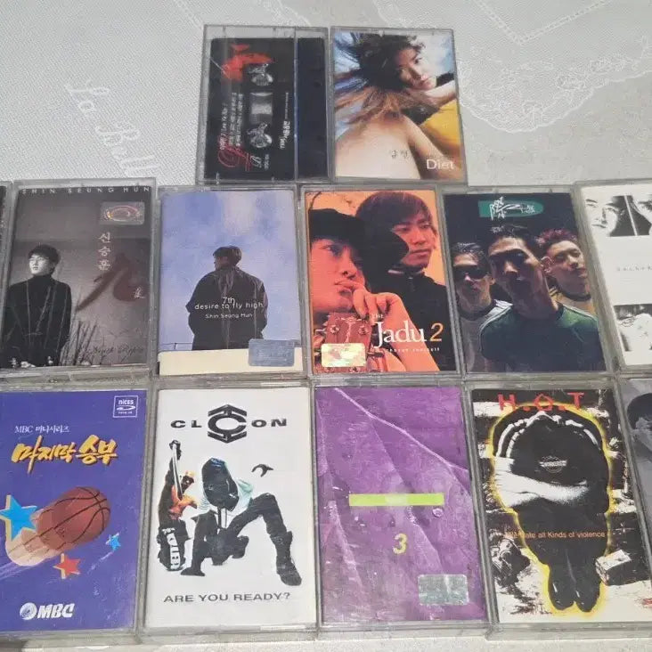 [BUNJANG] Vintage Cassette Tapes Bundle Set / 추억의 카세트테이프(일괄)