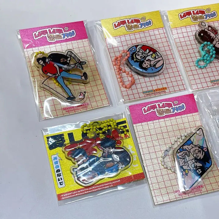 [BUNJANG] Slam Dunk Senru Yoon Taesung Acrylic Keyring Corotto / 슬덩 센루 비공굿 윤태성님 굿즈 아크릴 키링 코롯토