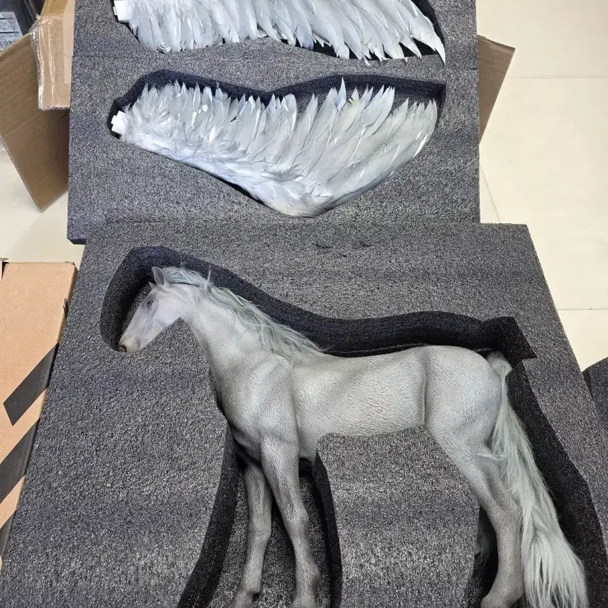 [BUNJANG] Thunder Toys TD26 Valkyrie &amp; Horse Figure / Thunder toys TD2026 어벤져스 발키리 &amp; 말 피규어