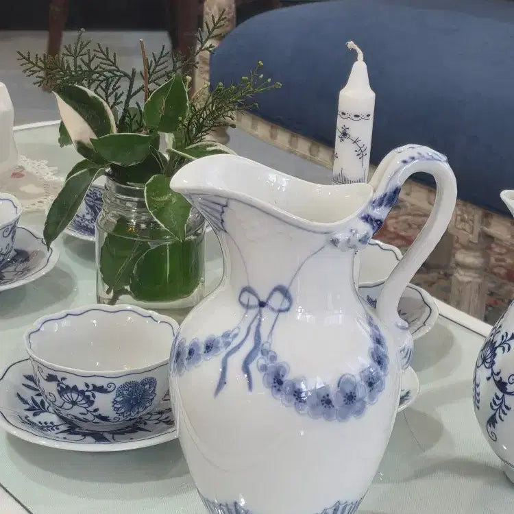 [BUNJANG] Bing &amp; Grøndahl Empire Vintage Pitcher / [인테리어 소품/무배] 덴마크 왕실 도자기 빙앤그론달(B&amp;G) 엠파이어 빈티지 피처/저그 (장식용 오브제)