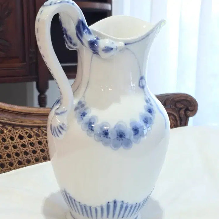 [BUNJANG] Bing &amp; Grøndahl Empire Vintage Pitcher / [인테리어 소품/무배] 덴마크 왕실 도자기 빙앤그론달(B&amp;G) 엠파이어 빈티지 피처/저그 (장식용 오브제)