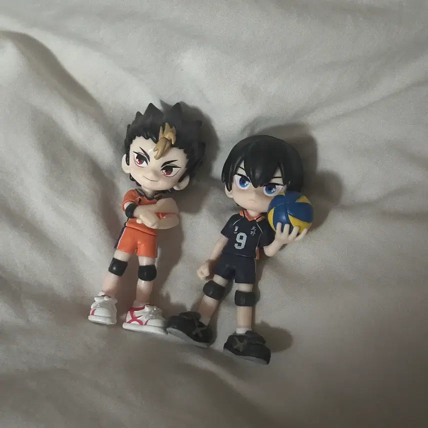 [BUNJANG] Haikyuu!! Allverse Figure Kageyama &amp; Nishinoya Bundle Set / 일괄) 하이큐 팔버스 피규어 카게야마 니시노야