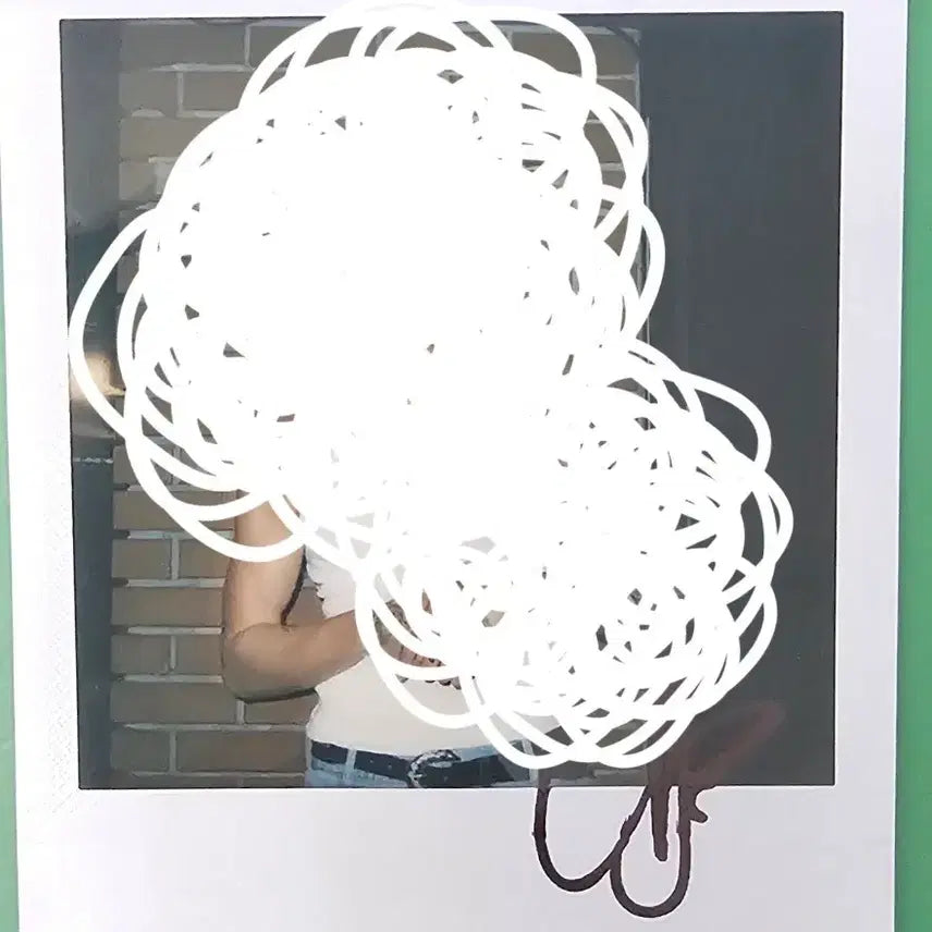 [BUNJANG] Jay Park Signed Polaroid / 박재범 싸인 폴라로이드