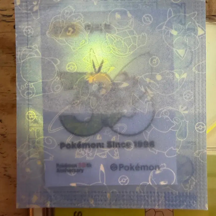 [BUNJANG] Pokemon 30th Anniversary Stick Seal Eriubon / 포켓몬 30주년 기념 띠부실 에리본