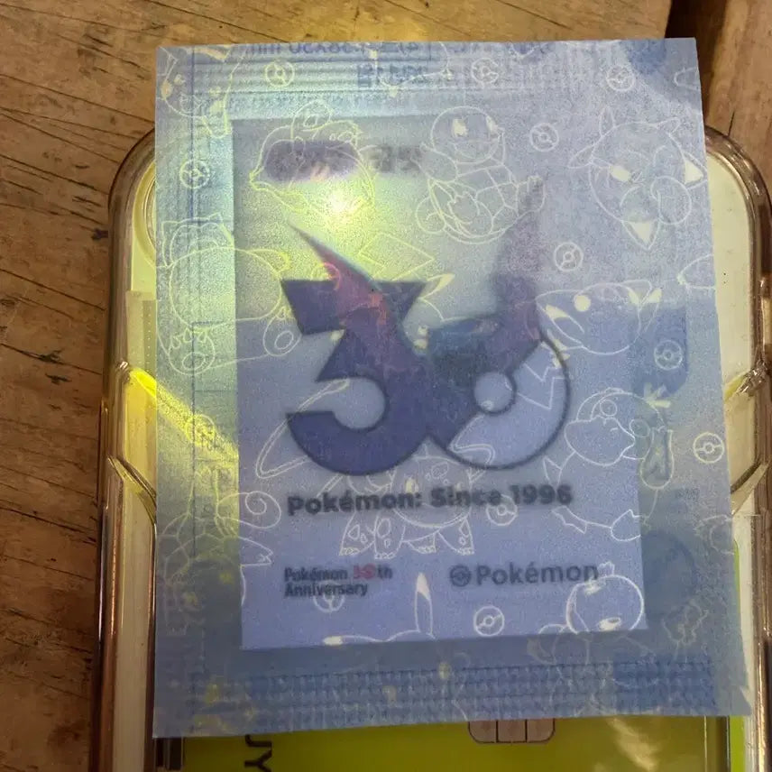 [BUNJANG] Pokemon 30th Anniversary Ddibusil Sticker Golbat / 포켓몬 30주년 띠부실 스티커 골뱃