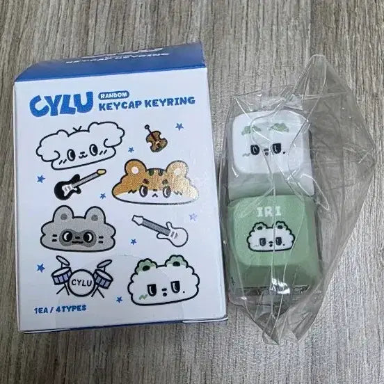 [BUNJANG] LUCY Shiru Keycap Keyring Gwangil / 루시 시루 키캡키링 광일 신광일