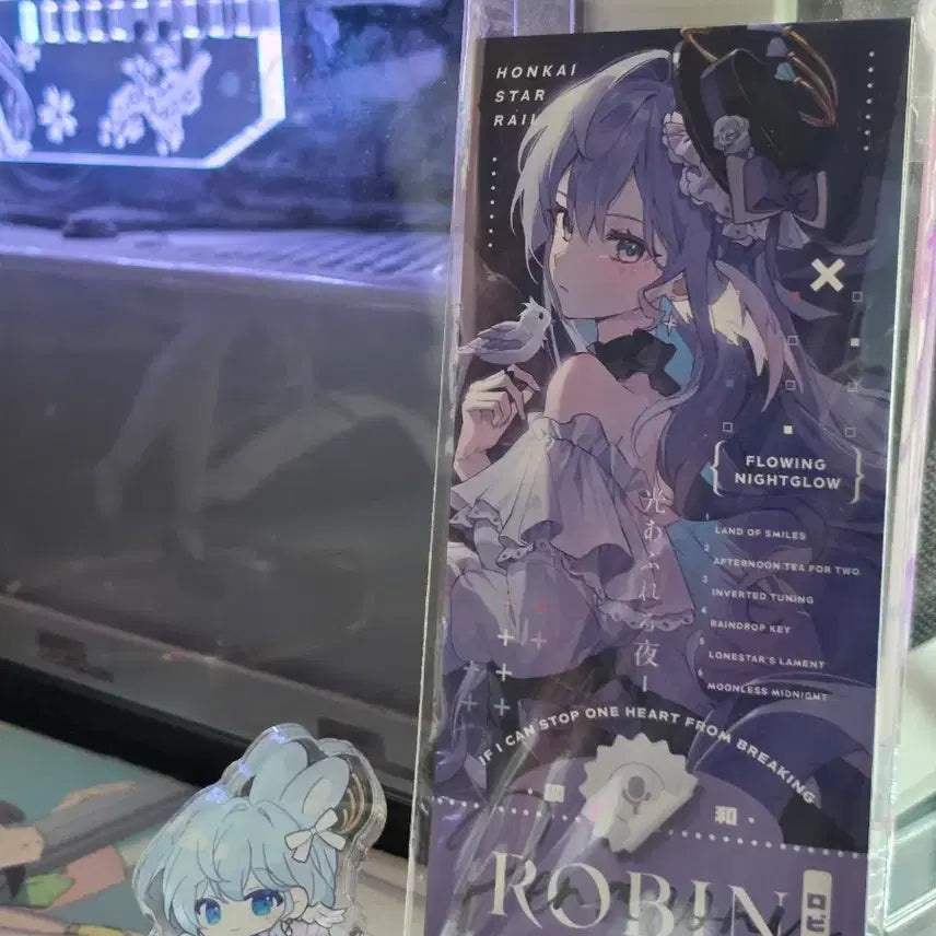 [BUNJANG] Honkai Star Rail Robin Ticket + Acrylic Block Set / 붕괴 스타레일 로빈 티켓 + 아크릴 블록