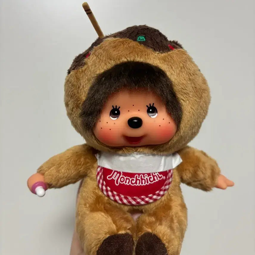 [BUNJANG] Monchhichi Takoyaki S Plush / 몬치치 타코야끼 S 인형 지역한정 새상품