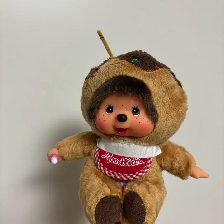 [BUNJANG] Monchhichi Takoyaki S Plush / 몬치치 타코야끼 S 인형 지역한정 새상품