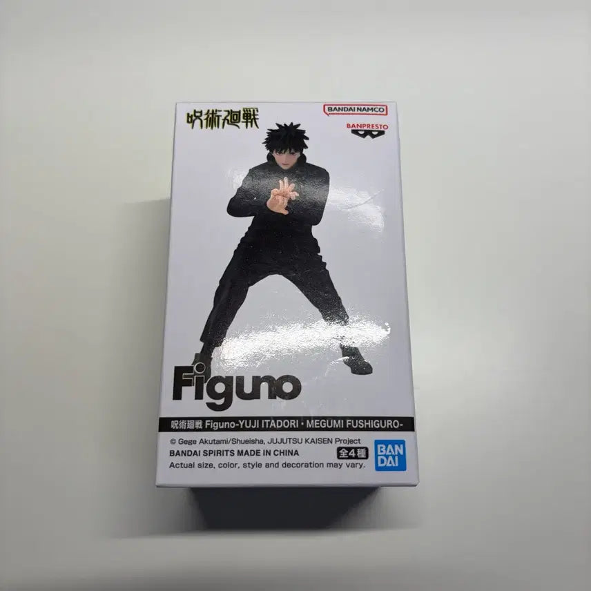 [BUNJANG] FiguNo D Version Fushiguro Megumi Figure (Sealed) / [미개봉] 주술회전 후시구로 메구미 피그노 피구노 figuno D버전 피규어 유지 유타 고죠 나나미 피규어 인형 키링