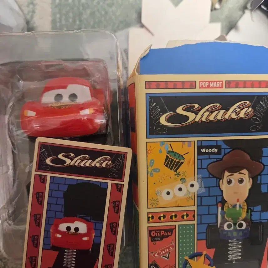 [BUNJANG] Pop Mart Toy Story Figure Car McQueen / 팝마트 토이스토리 피규어 카
