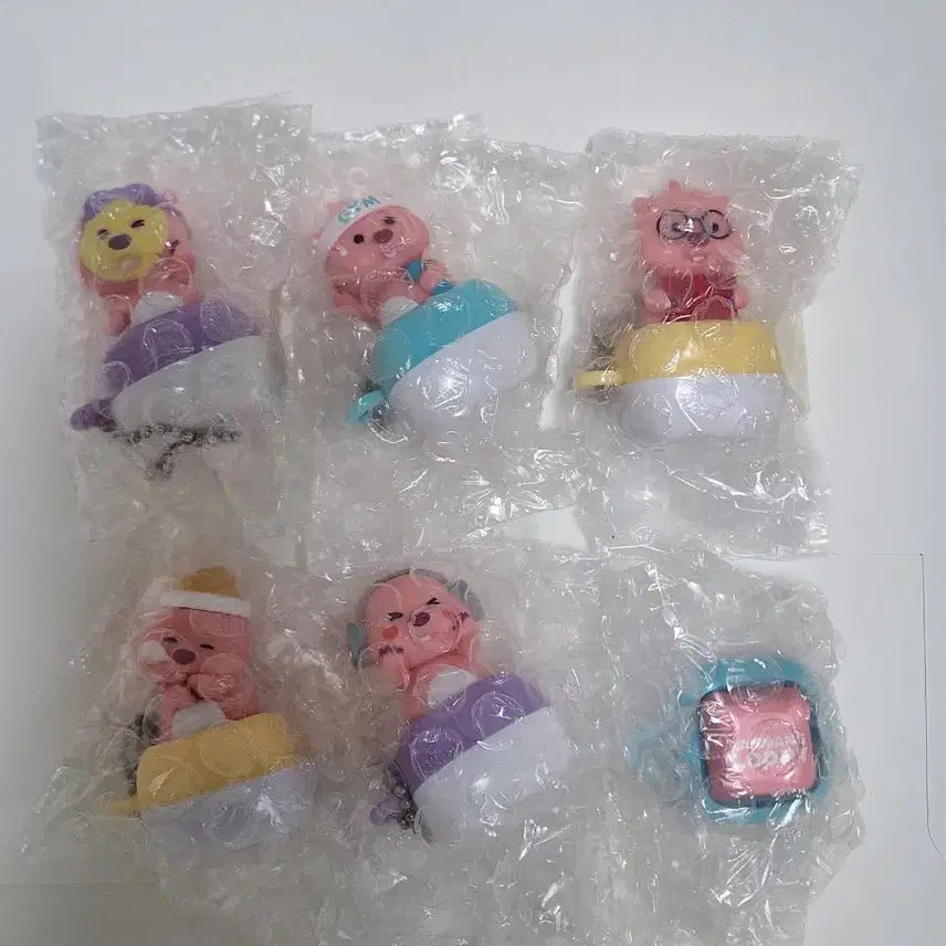 [BUNJANG] Zanmang Loopy 6-Piece Keycap Set / 잔망루피 키캡6종세트