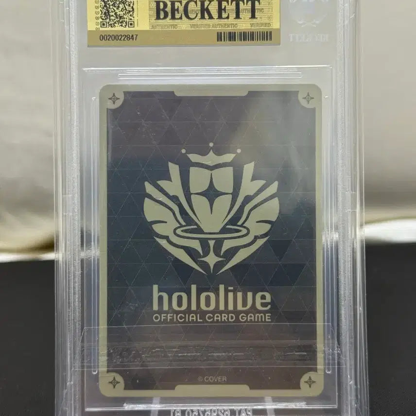 [BUNJANG] Hololive Mori Calliope HR Card (Beckett 10) / 홀로라이브 모리 칼리오페 HR 카드 (BECKETT 10)