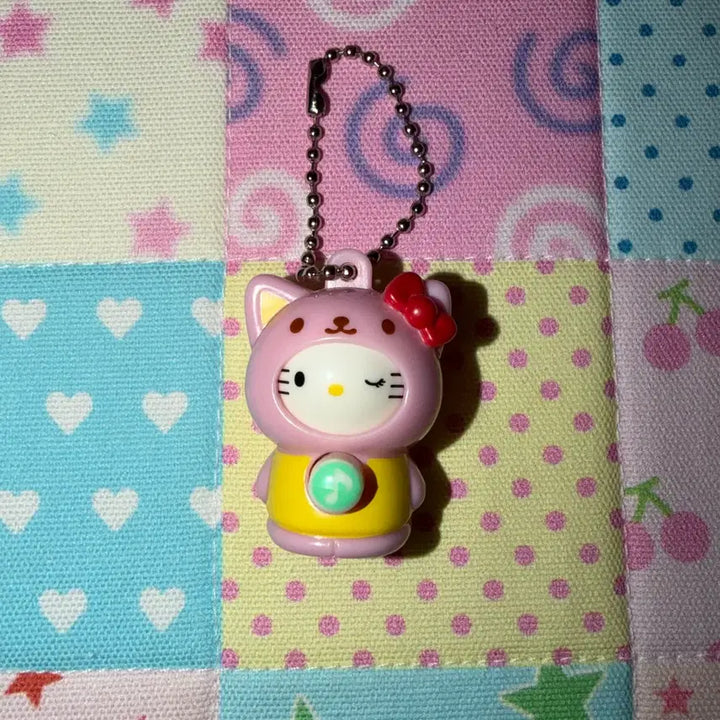 [BUNJANG] Sanrio Hello Kitty Face Changing Keychain (2005) / 고전 키티 얼굴 바뀌는 키링