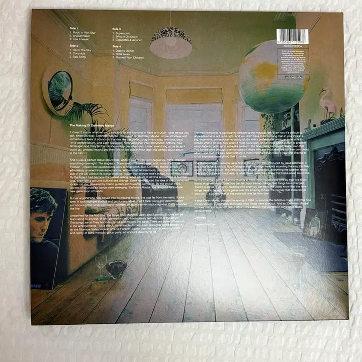 [BUNJANG] Oasis Definitely Maybe 30th Anniversary LP / 오아시스 Definitely Maybe 30주년 LP