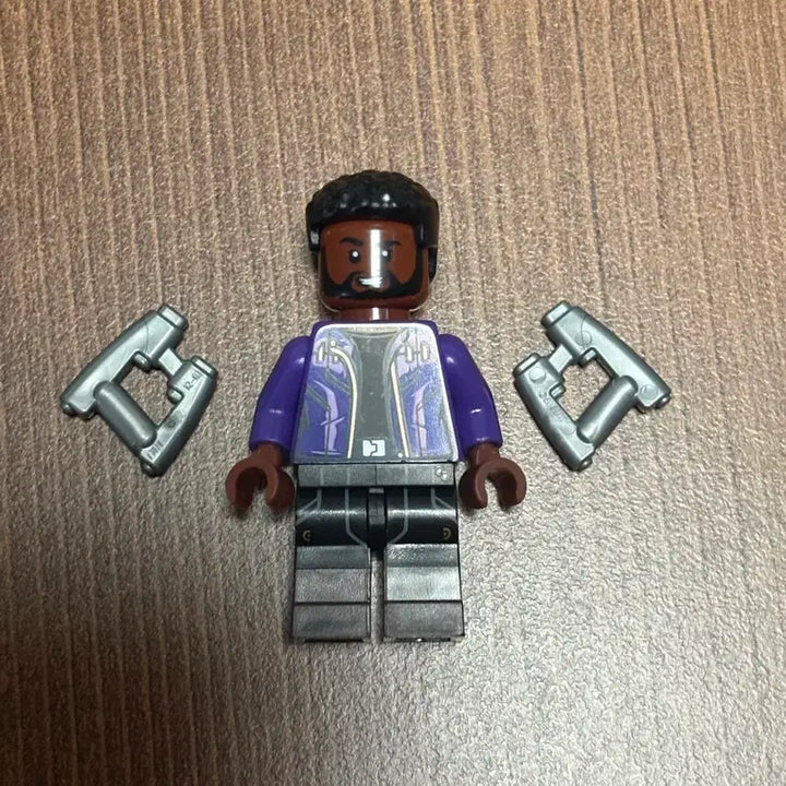 [BUNJANG] Lego Marvel Star-Lord Figure (Black Panther) / 레고 마블 트찰라 스타로드 피규어