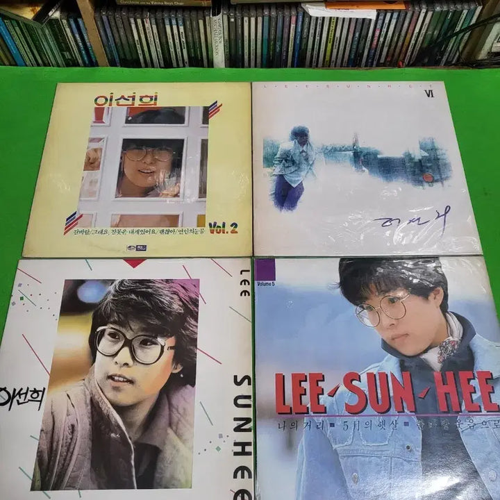 [BUNJANG] Lee Sun Hee 4-Record Vinyl Set / -LP- 이선희 음반 LP 4장