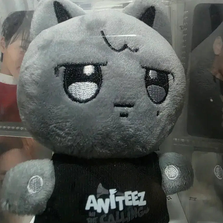 [BUNJANG] Anitiz Calling Cementiz Wooyong Cat Keychain / 애니티즈 콜링 시멘티즈 우요냥