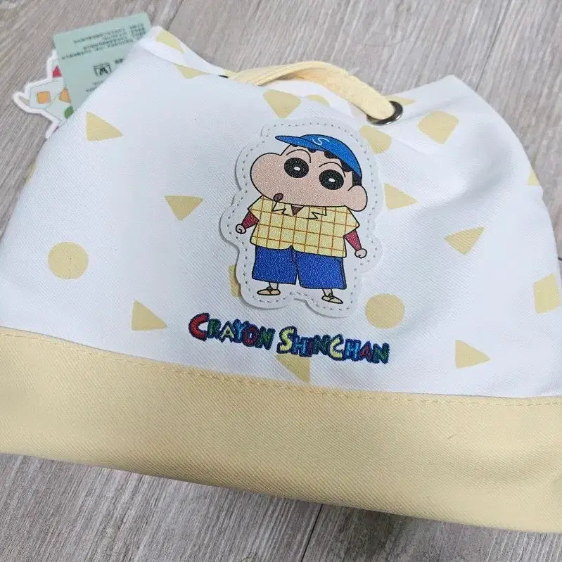 [BUNJANG] Crayon Shin-chan Drawstring Backpack Pouch / 짱구 복조리 백팩 파우치