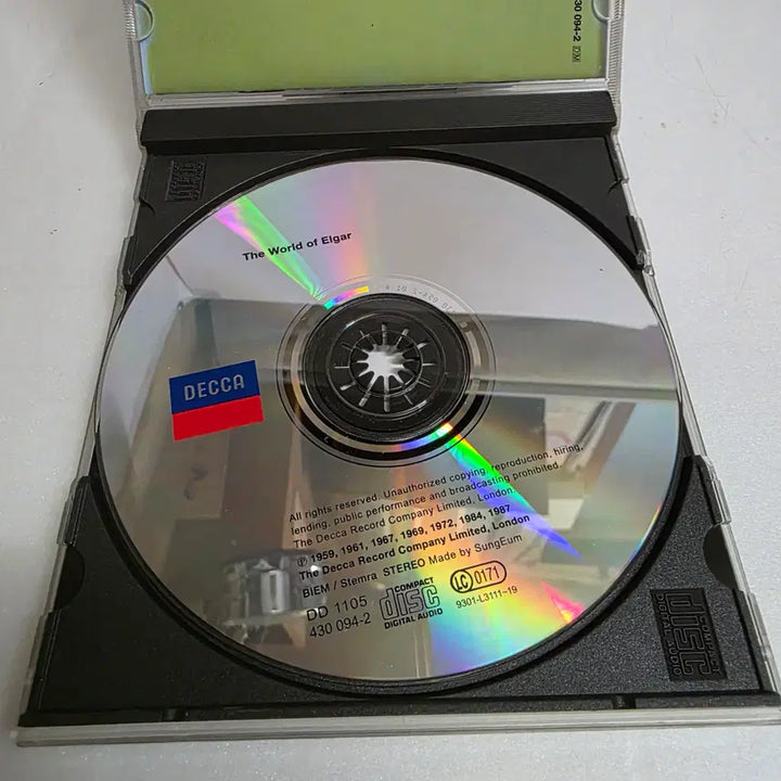 [BUNJANG] Elgar World of Elgar / 엘가 Elgar - World of Elgar