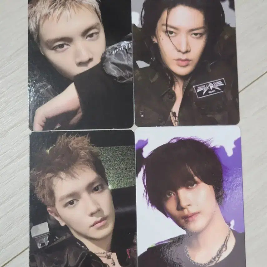 [BUNJANG] NCT 127 Blingy Trading Card B Version Bundle Set (Johnny, Yuta, Taeyong, Haechan) / 엔시티127 블링이 트레카 B버전 4장 일괄 쟈니 유타 태용 해찬