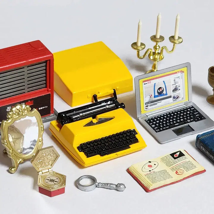 [BUNJANG] Re-Ment Typewriter and Accessories Set / 리멘트 타자기 및 소품 판매