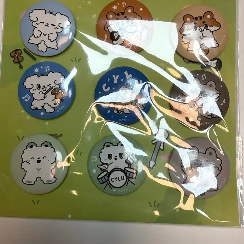 [BUNJANG] Band LUCY Siru Pin Button Set (Sealed) / 밴드 루시 시루 핀버튼 미개봉 판매