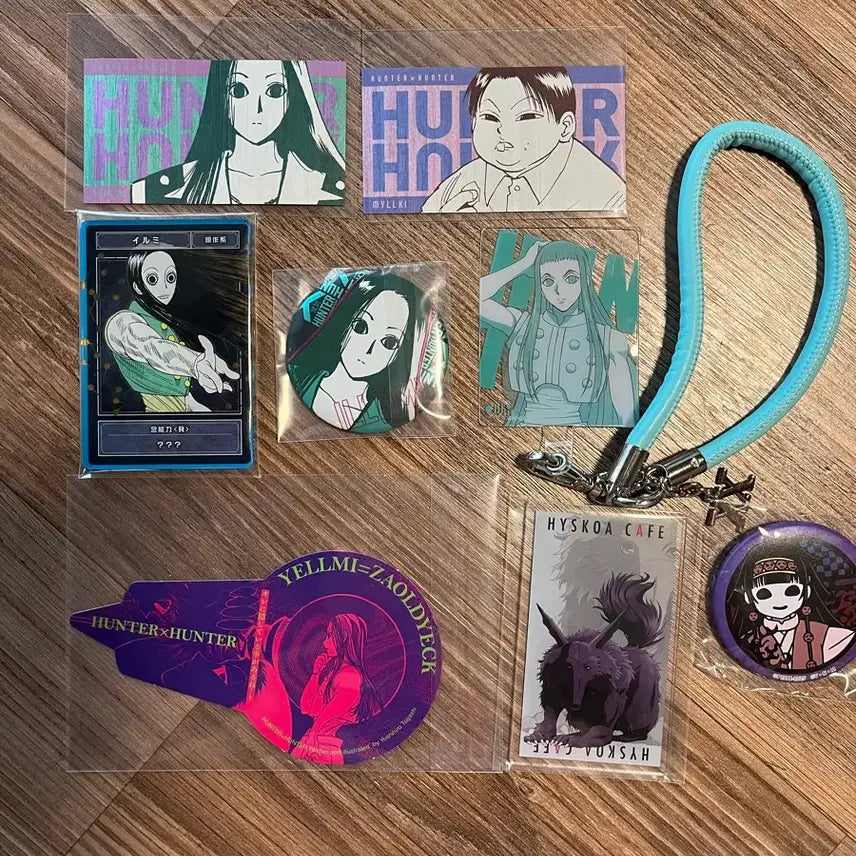 [BUNJANG] Hunter x Hunter Illumi Goods Set / 헌터x헌터 이르미 굿즈 세트