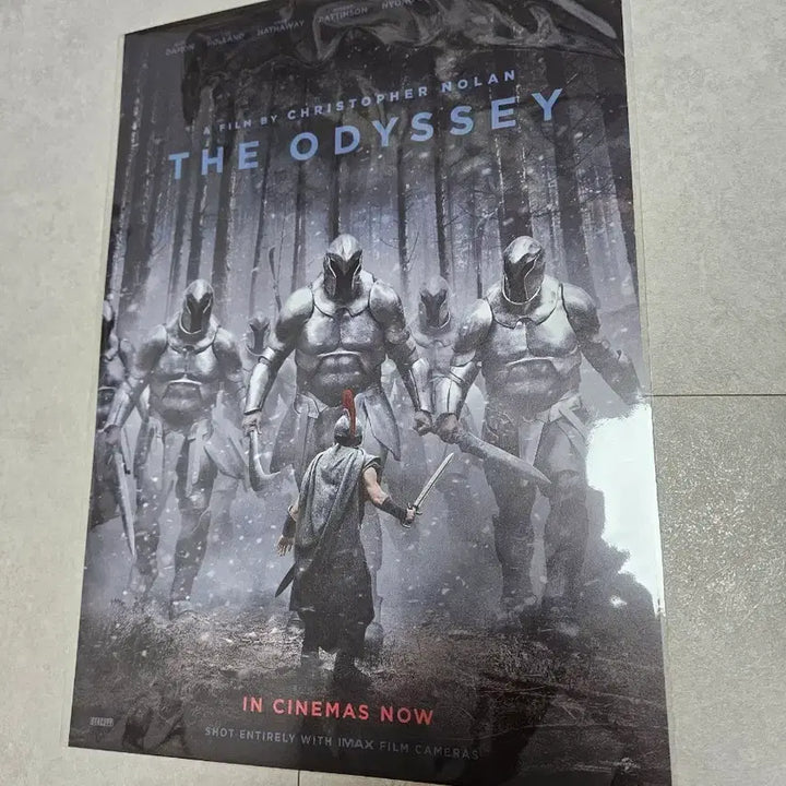 [BUNJANG] 2023 CGV Odyssey Special Poster Silver Soldier Version (Sealed) + Gyeongju Trip Poster / 오디세이 cgv 버전 스페셜포스터 실버솔저 미개봉 (경주기행 포스터 증정)