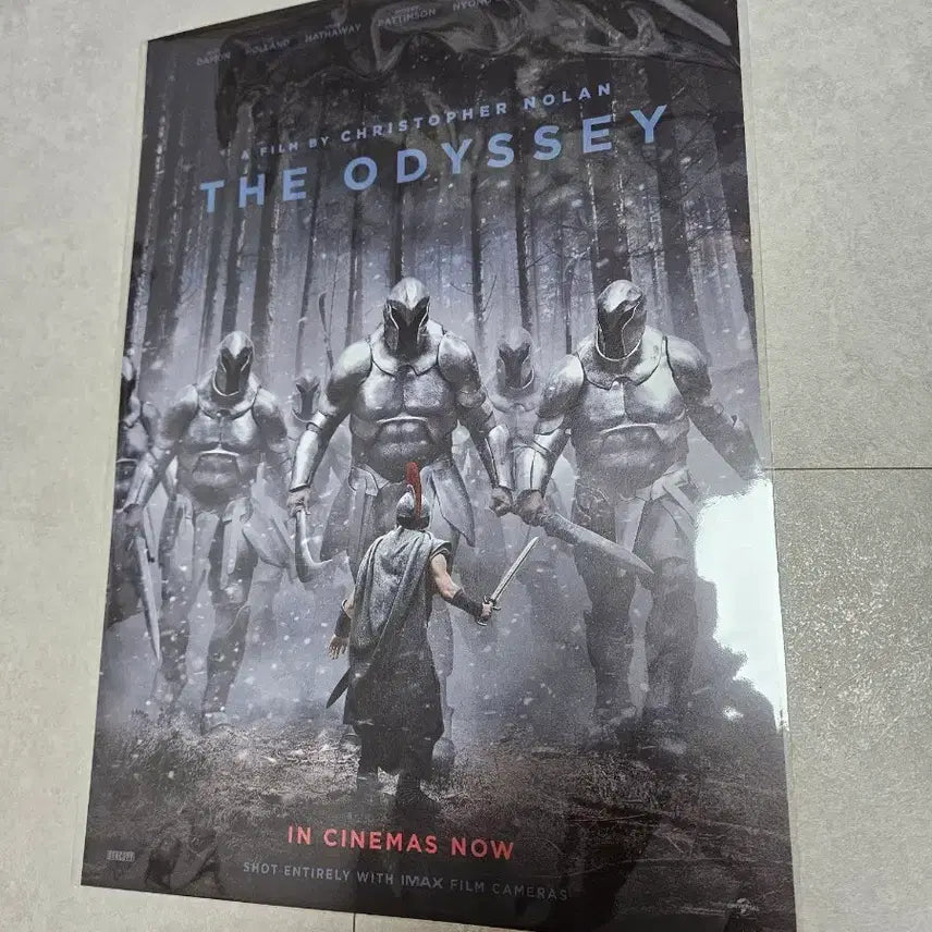 [BUNJANG] 2023 CGV Odyssey Special Poster Silver Soldier Version (Sealed) + Gyeongju Trip Poster / 오디세이 cgv 버전 스페셜포스터 실버솔저 미개봉 (경주기행 포스터 증정)