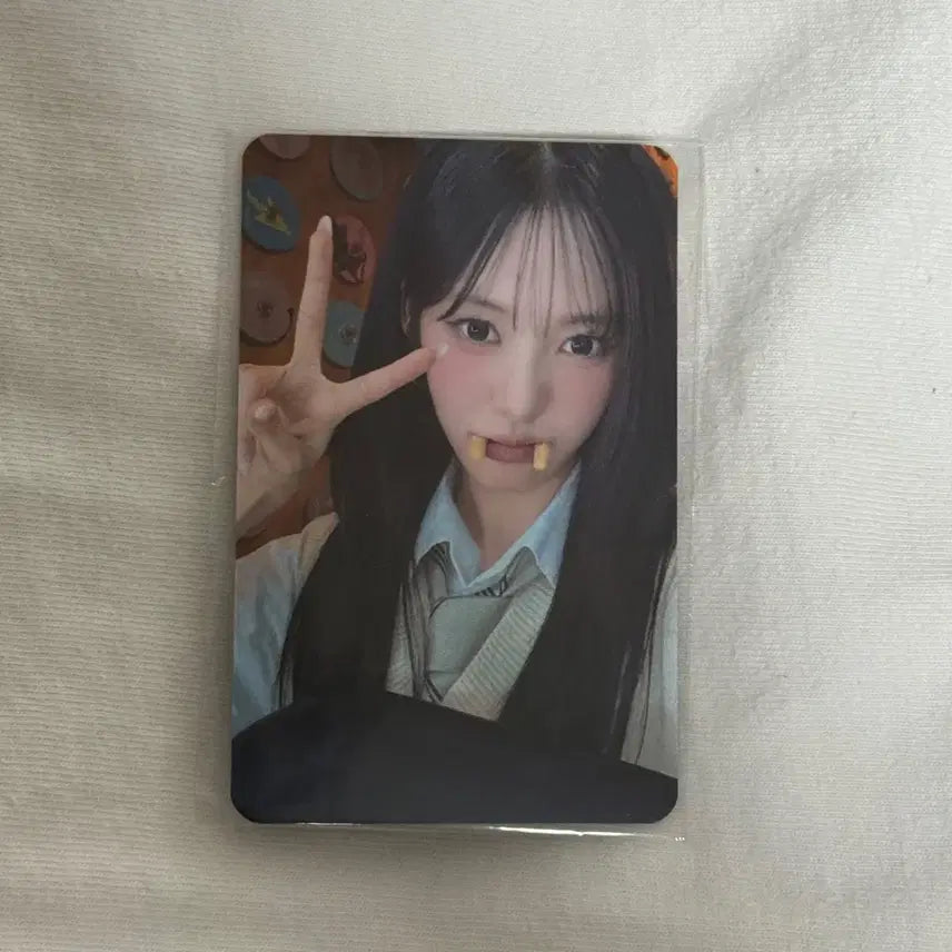 [BUNJANG] Lisene Live Lucky Draw Photocard / 미개봉) 리센느 리브 미공포 새우깡