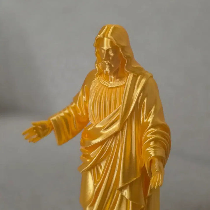 [BUNJANG] Golden Jesus Statue / 예수님 황금색 예수상