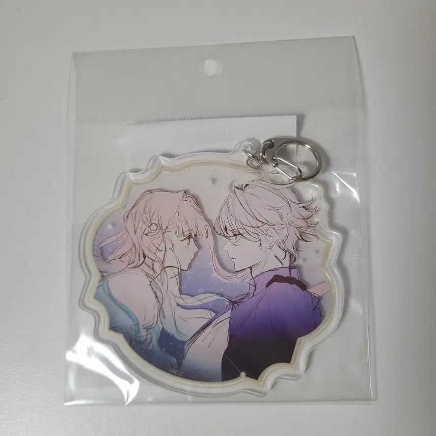 [BUNJANG] Your Meteor Acrylic Keyring with Hidden Flower / 꽃을 숨긴 너의 유성 아크릴키링