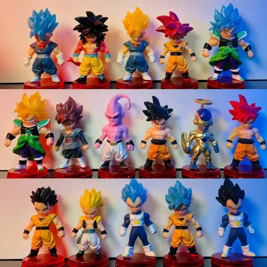 [BUNJANG] Dragon Ball 16-Piece Figure Set / 드래곤볼 피규어 16종 세트