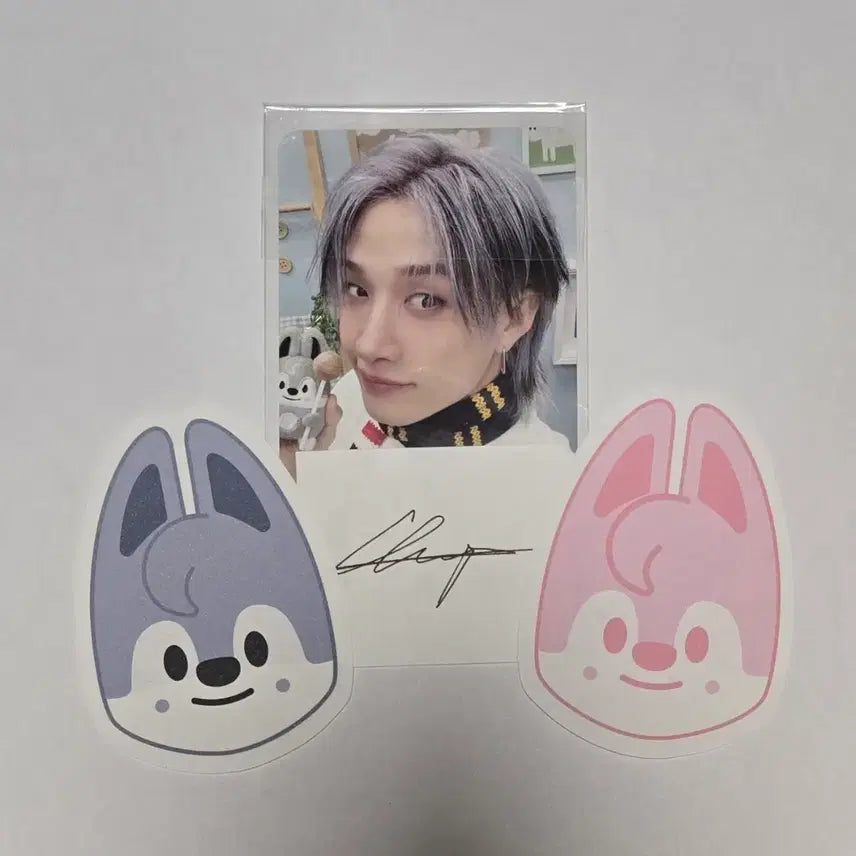 [BUNJANG] Stray Kids Bang Chan Wolf Chan Confetti Bundle Set / 스키즈 팬미팅 입장 포카 방찬 울프찬 컨페티 일괄