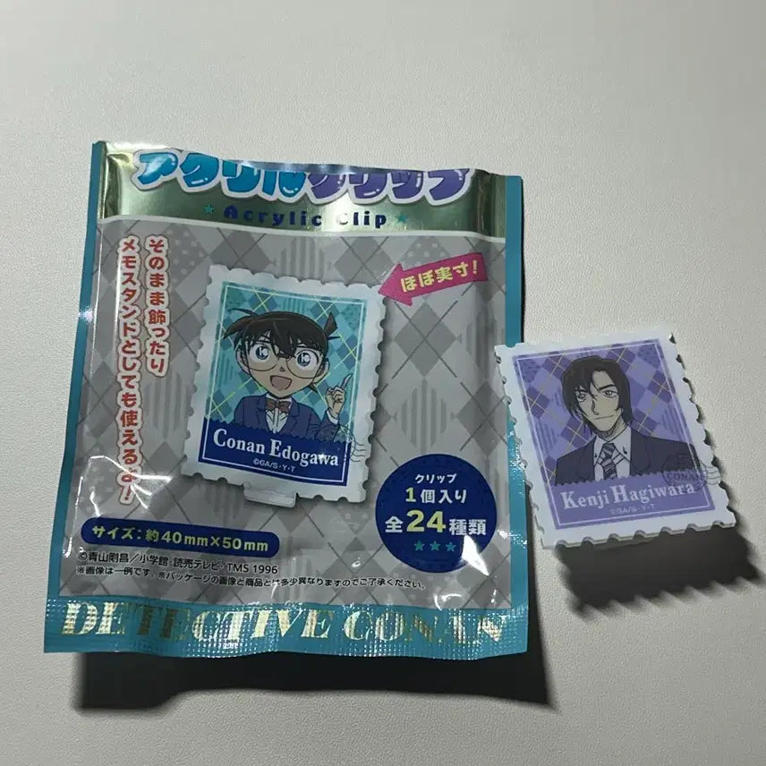 [BUNJANG] Detective Conan Kenji Hagihara Acrylic Clip / 명탐정코난 아크릴 클립 하기와라 켄지