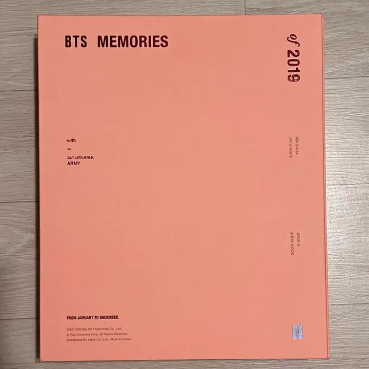 [BUNJANG] BTS 2019 Memories Blu-ray + DVD Bundle Set (J-Hope Photocard) / [일괄] BTS 방탄소년단 2019 메모리즈 블루레이(제이홉 포카) + DVD 세트