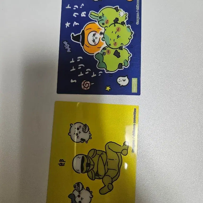 [BUNJANG] Chiikawa Clear Card Bundle Set (2 Types) / (일괄)먼작귀 치이카와 클리어카드 2종