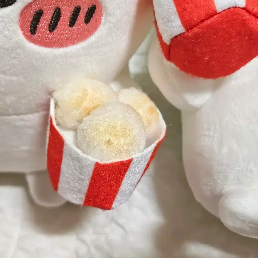 [BUNJANG] Hachiware Popcorn Plush (Medium) / 먼작귀 팝콘 인형 하치와레