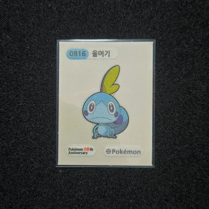 [BUNJANG] Pokemon Turtwig Sticker / 포켓몬 울머기 띠부씰
