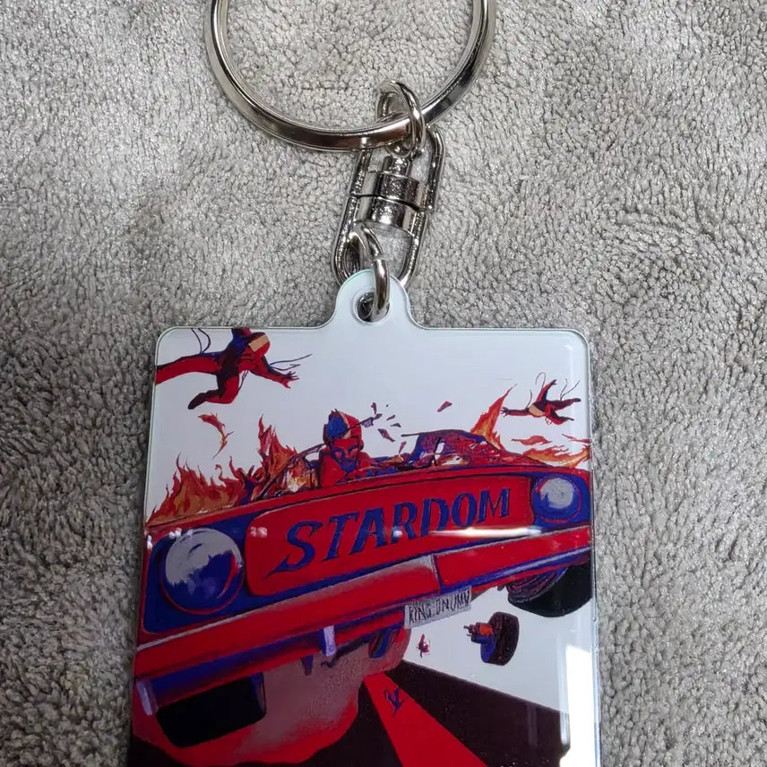 [BUNJANG] KING GNU Album Jacket Keyring Stardom Unused / 킹누, 킹 누, KING GNU 앨범자켓 키링 스타덤 미사용